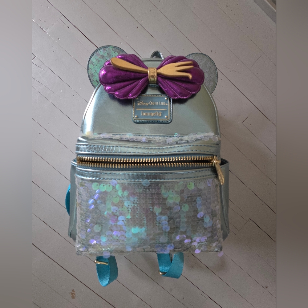 LOUNGEFLY Disney Cruiseline Aerial Bag
